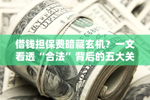 济南借钱担保费暗藏玄机？一文看透“合法”背后的五大关键陷阱