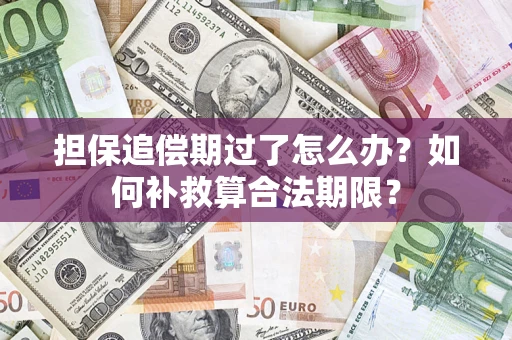 济南担保追偿期过了怎么办？如何补救算合法期限？