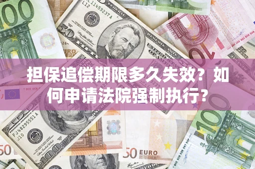 济南担保追偿期限多久失效？如何申请法院强制执行？