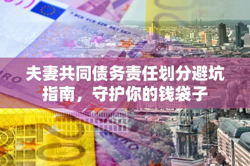 济南夫妻共同债务责任划分避坑指南，守护你的钱袋子
