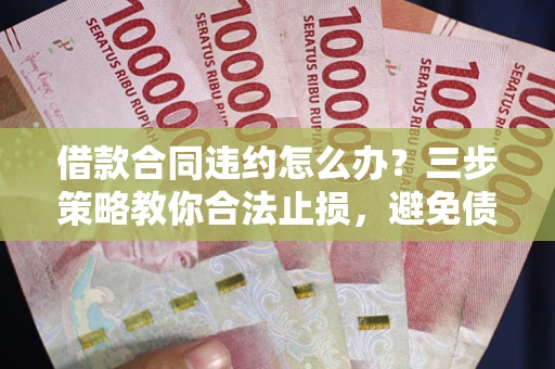 济南借款合同违约怎么办？三步策略教你合法止损，避免债务危机升级