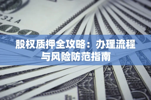 济南股权质押全攻略：办理流程与风险防范指南